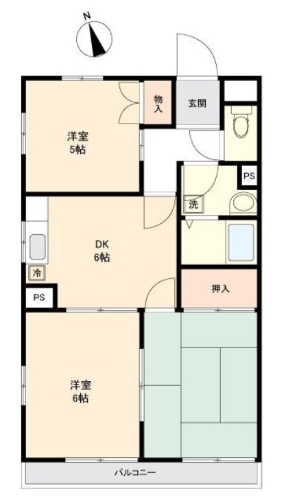 神奈川県大和市西鶴間７丁目 間取図・土地図
