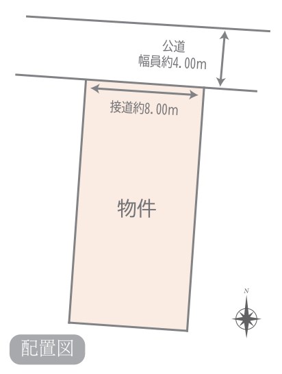東京都府中市是政５丁目 区画図