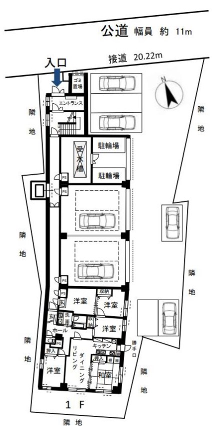 埼玉県戸田市本町３丁目 区画図