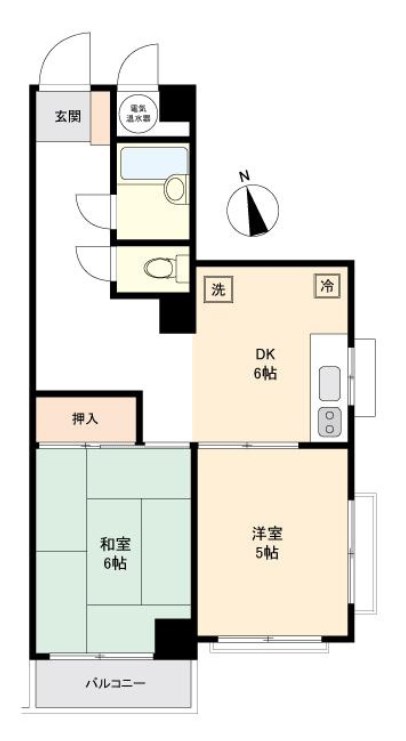 東京都港区三田２丁目 間取図・土地図