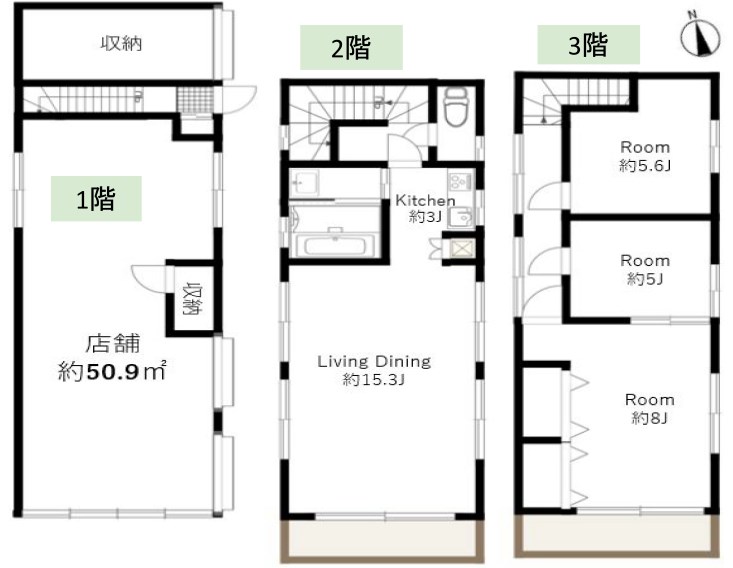 東京都豊島区南長崎４丁目 間取図・土地図