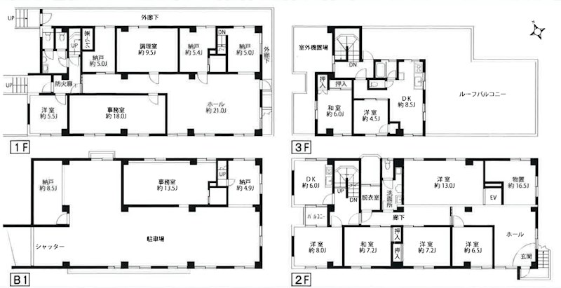 東京都小平市鈴木町１丁目 間取図・土地図