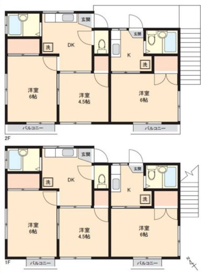 千葉県柏市豊住１丁目 間取図・土地図
