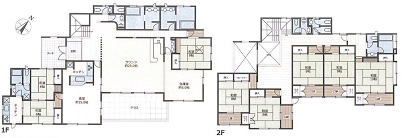 千葉県南房総市千倉町瀬戸 間取図・土地図