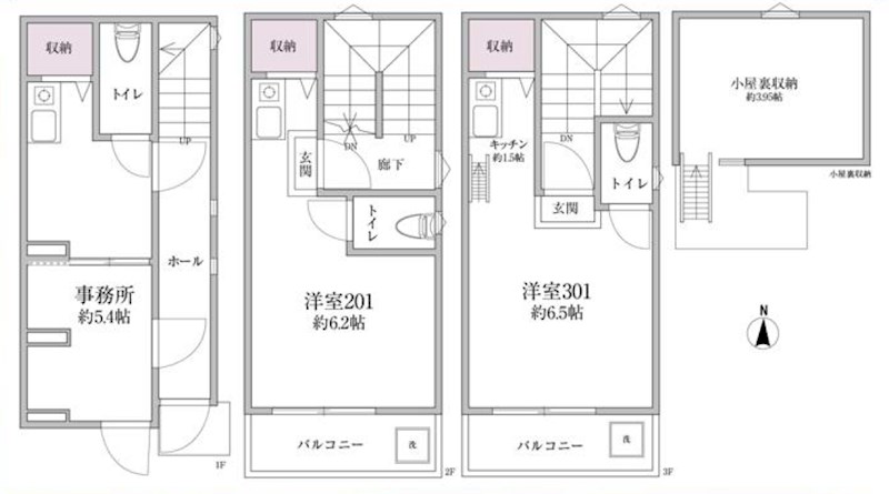 東京都荒川区東日暮里４丁目 間取図・土地図