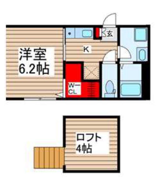 千葉県千葉市花見川区幕張町２丁目 間取図・土地図