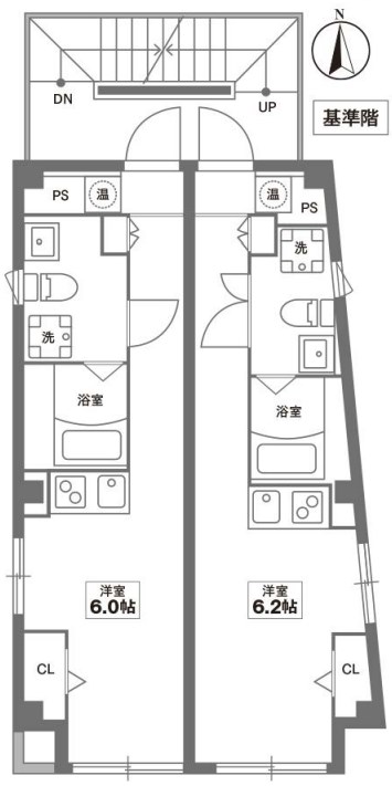 東京都練馬区田柄２丁目 間取図・土地図