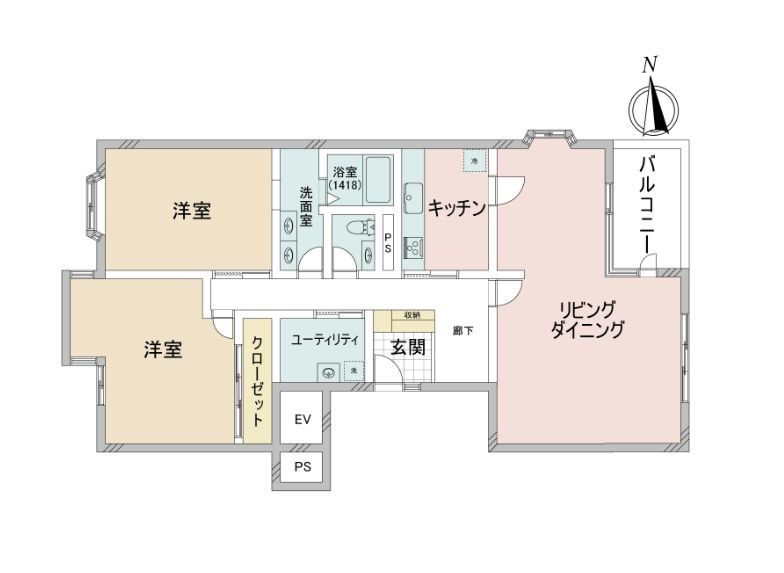 東京都新宿区下落合３丁目 間取図・土地図