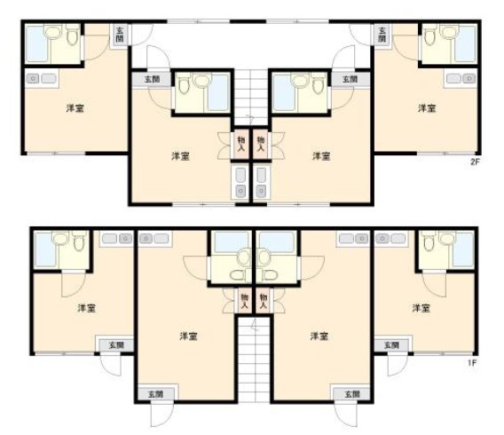 埼玉県志木市柏町４丁目 間取図・土地図