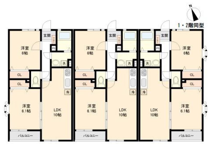 千葉県千葉市緑区あすみが丘１丁目 間取図・土地図