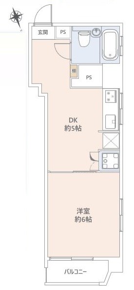 東京都杉並区上荻３丁目 間取図・土地図
