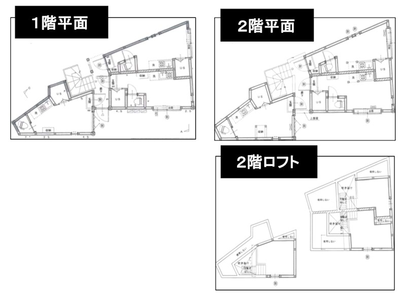 東京都杉並区成田東１丁目 間取図・土地図