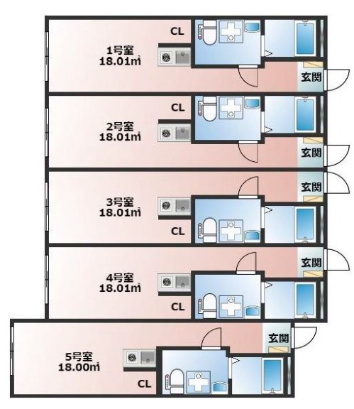神奈川県藤沢市本鵠沼５丁目 間取図・土地図