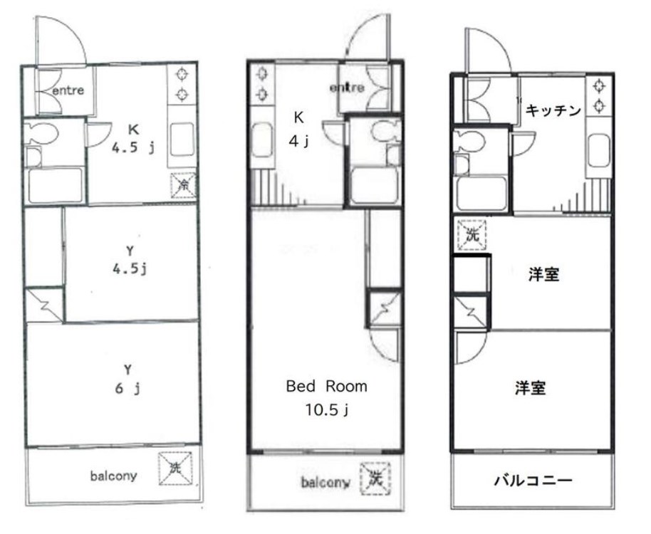 千葉県千葉市花見川区花園２丁目 間取図・土地図