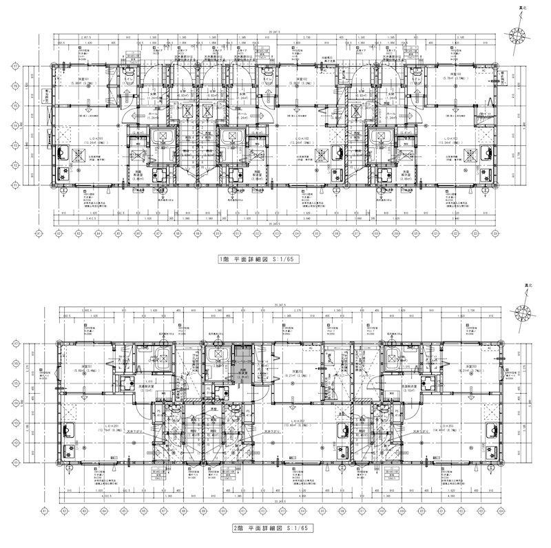 東京都江戸川区本一色３丁目 間取図・土地図