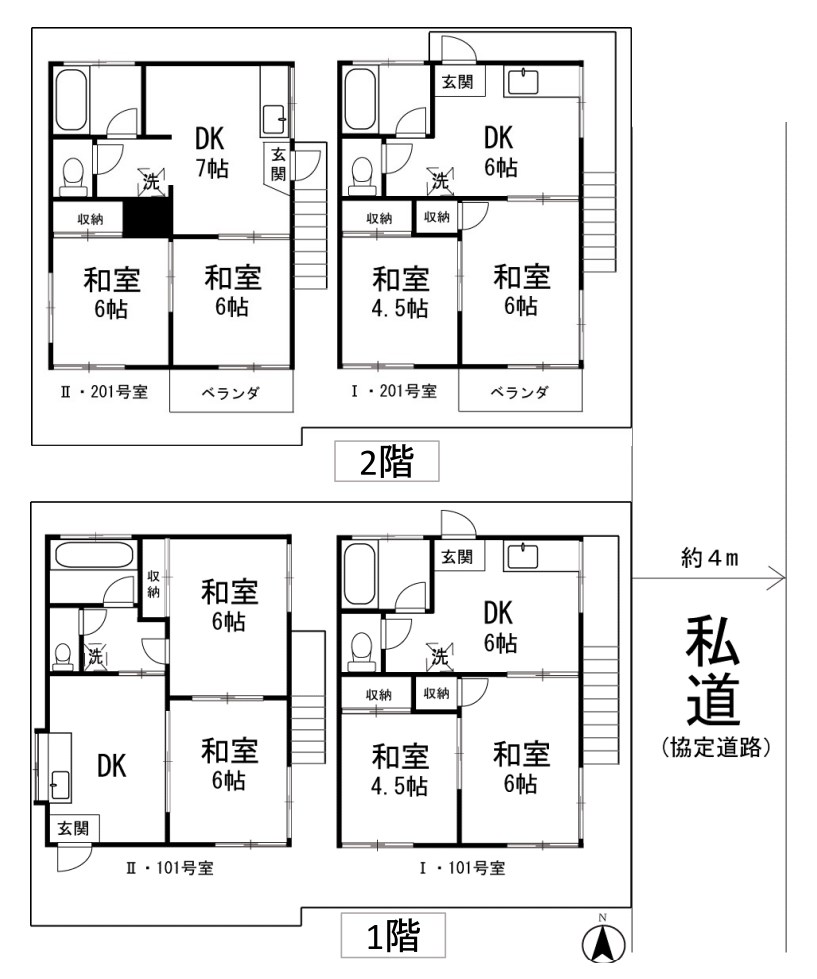 埼玉県朝霞市朝志ケ丘１丁目 間取図・土地図