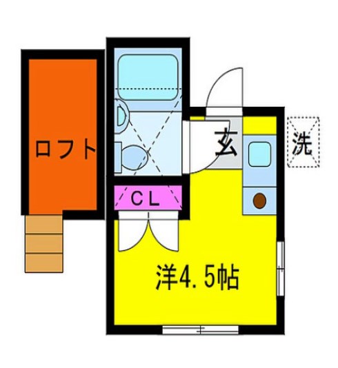 東京都中野区江原町３丁目 間取図・土地図