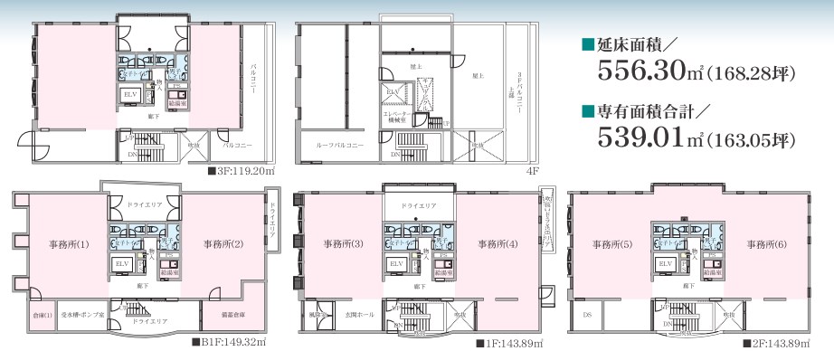 東京都杉並区下高井戸１丁目 間取図・土地図