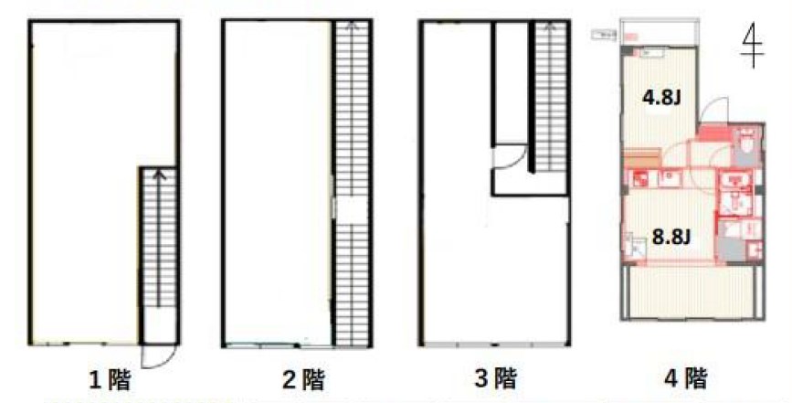 東京都葛飾区立石４丁目 間取図・土地図