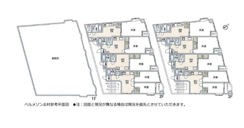 東京都板橋区志村２丁目 間取図・土地図