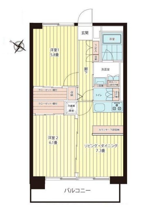 東京都大田区田園調布南 間取図・土地図