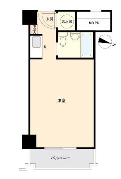 東京都港区赤坂６丁目 間取図・土地図