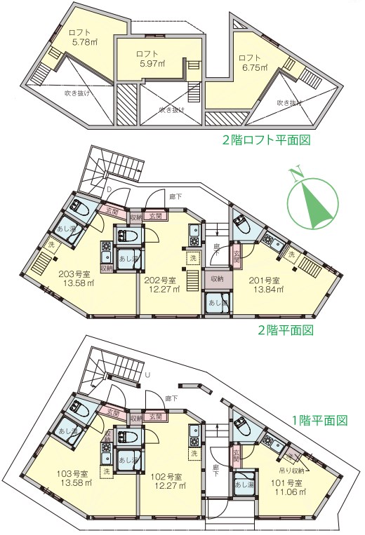 東京都目黒区大橋２丁目 間取図・土地図