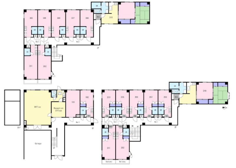 東京都小平市学園東町２丁目 間取図・土地図