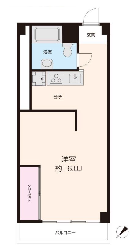 東京都港区高輪２丁目 間取図・土地図