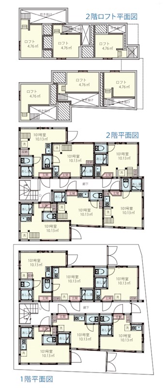 東京都新宿区新宿７丁目 間取図・土地図