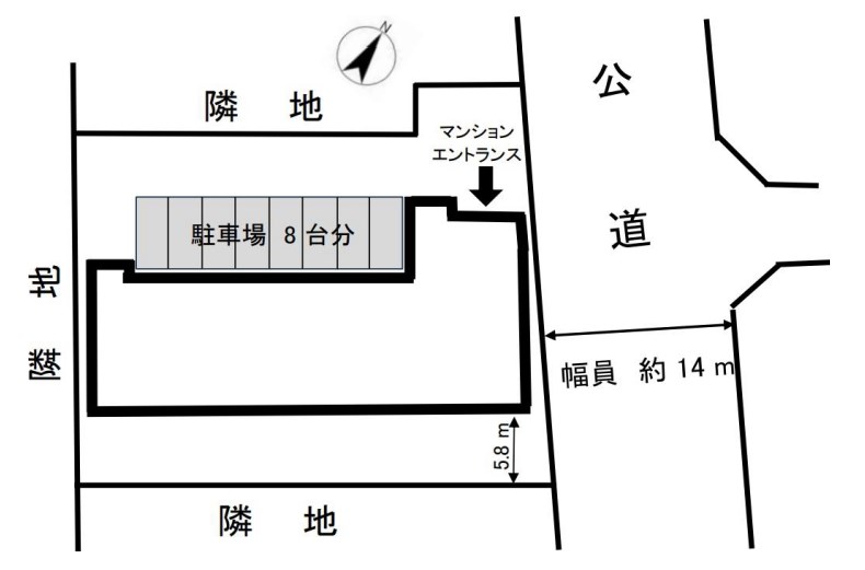 埼玉県川口市戸塚３丁目 間取図・土地図