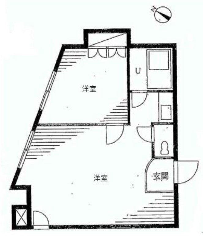 東京都港区赤坂８丁目 間取図・土地図