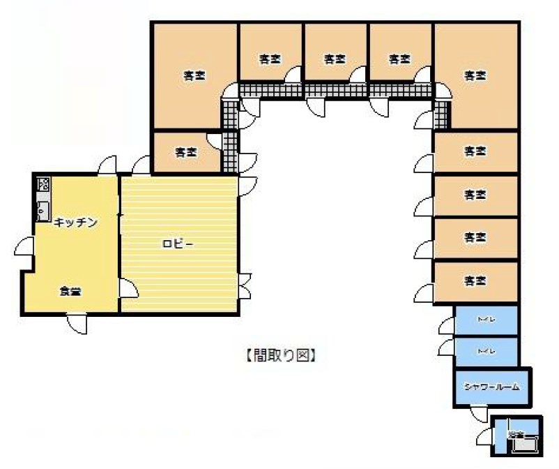 千葉県大網白里市四天木乙 間取図・土地図