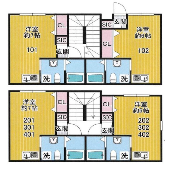 東京都練馬区貫井２丁目 間取図・土地図