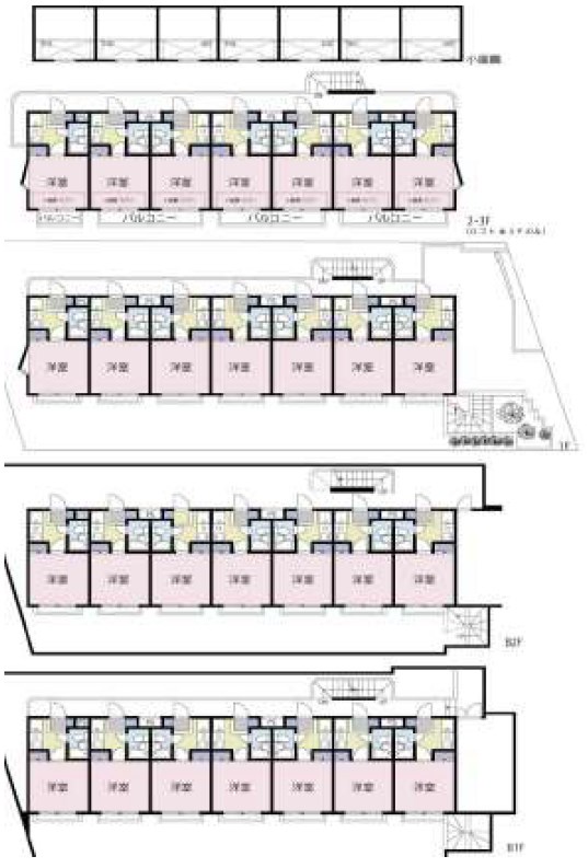 東京都世田谷区野毛３丁目 間取図・土地図