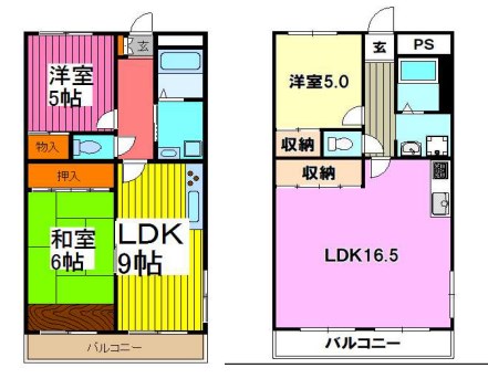 埼玉県川口市芝１丁目 間取図・土地図