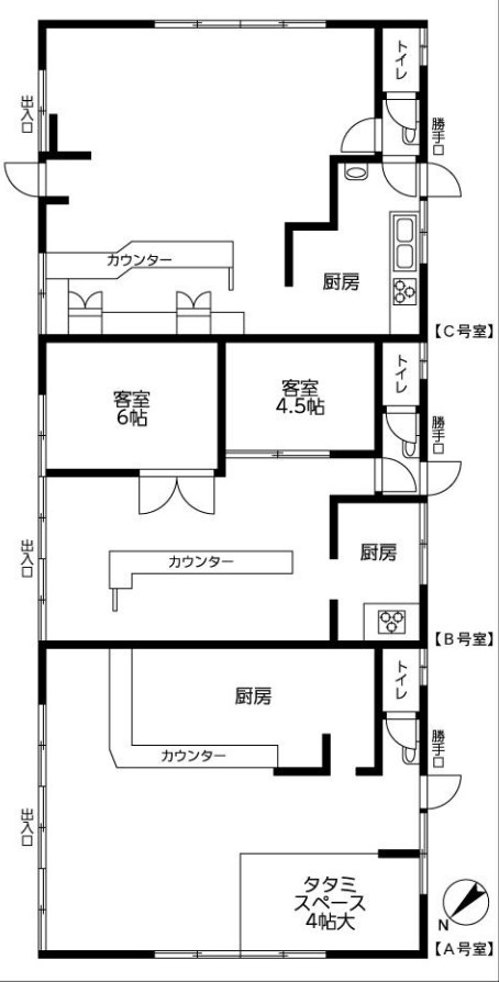 千葉県茂原市台田 間取図・土地図