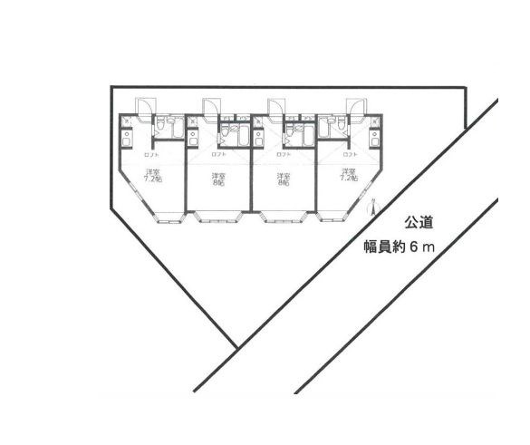 東京都町田市図師町 間取図・土地図