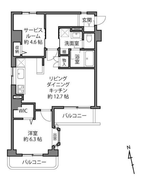東京都江東区富岡２丁目 間取図・土地図