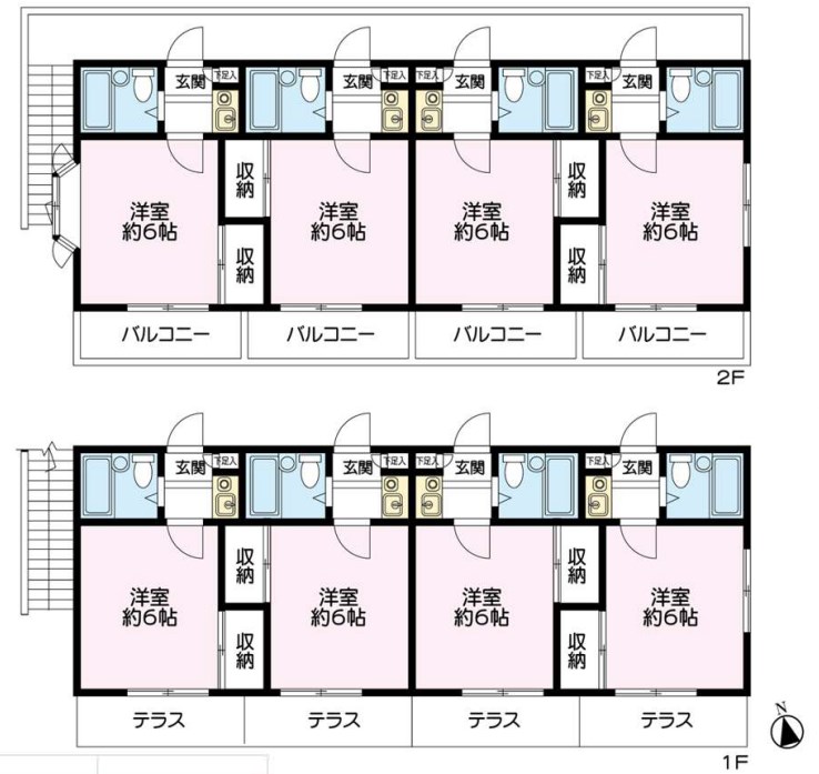 埼玉県三郷市早稲田７丁目 間取図・土地図