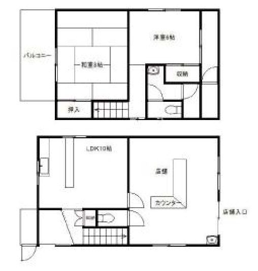 神奈川県相模原市中央区中央４丁目 間取図・土地図
