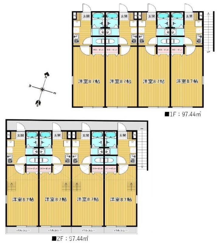東京都八王子市東浅川町 間取図・土地図