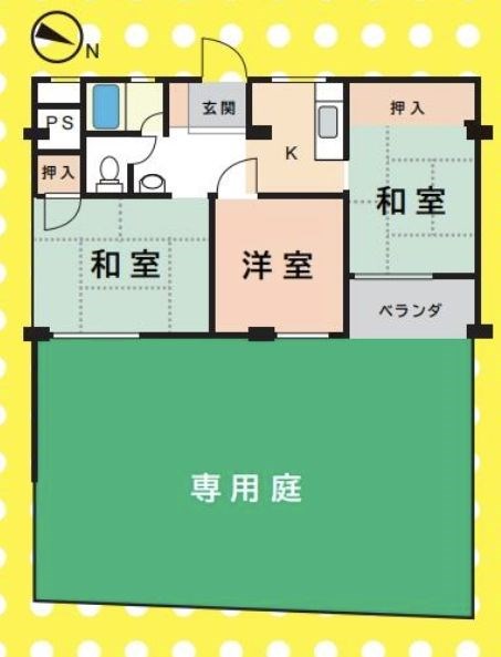 東京都渋谷区代々木３丁目 間取図・土地図