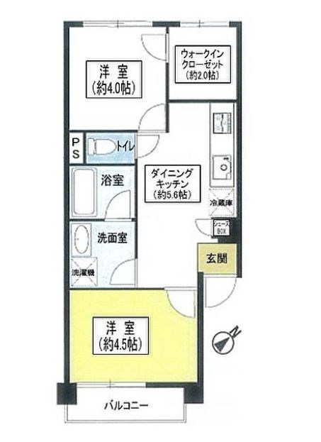 東京都練馬区豊玉北３丁目 間取図・土地図