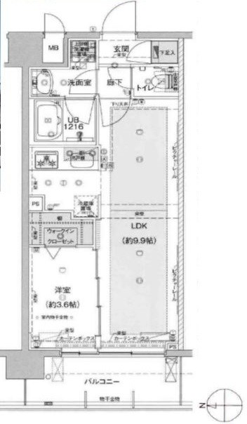 東京都足立区入谷２丁目 間取図・土地図