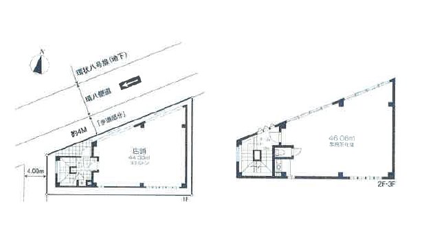 東京都練馬区春日町３丁目 間取図・土地図