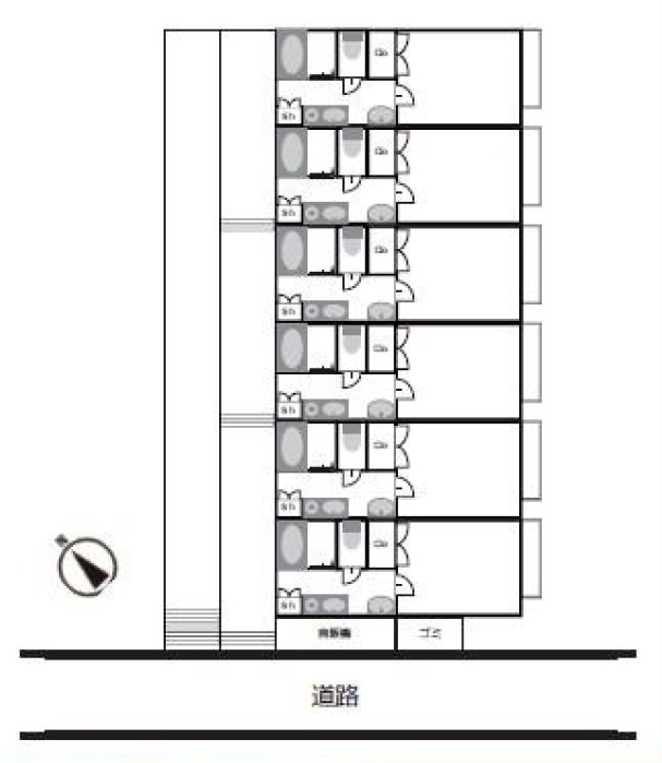 東京都町田市玉川学園５丁目 間取図・土地図