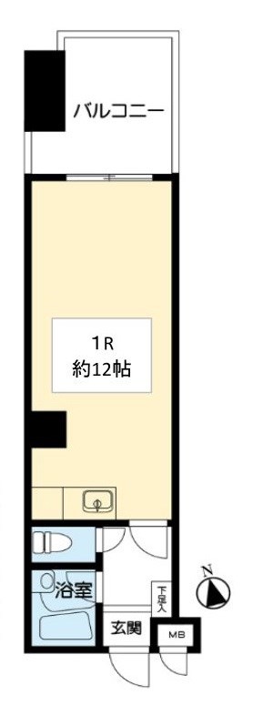 東京都渋谷区恵比寿４丁目 間取図・土地図