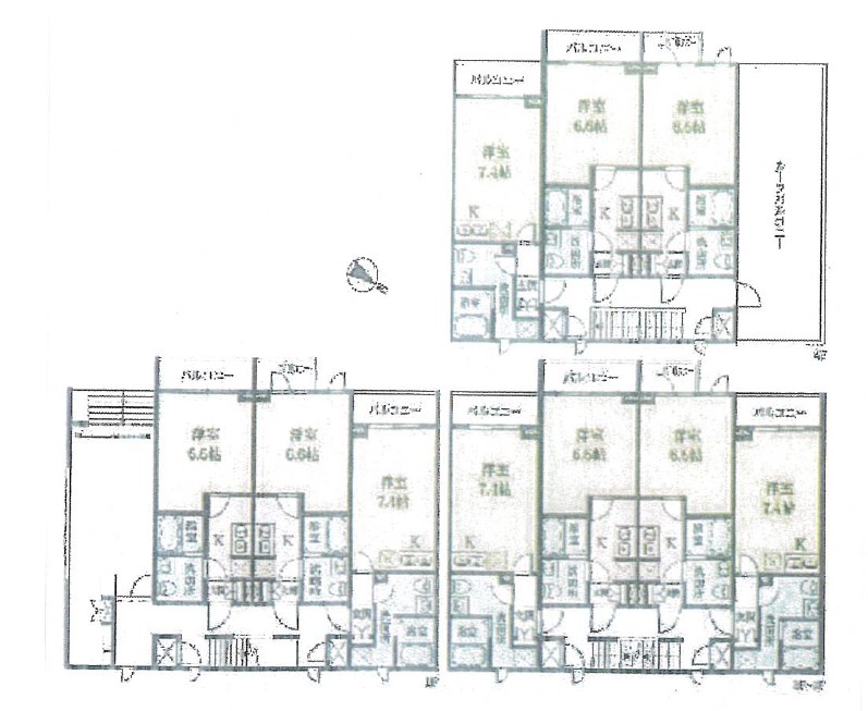 東京都渋谷区本町１丁目 間取図・土地図