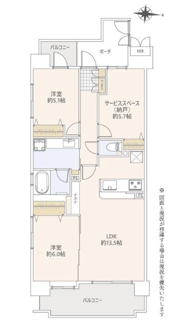 埼玉県川口市幸町１丁目 間取図・土地図